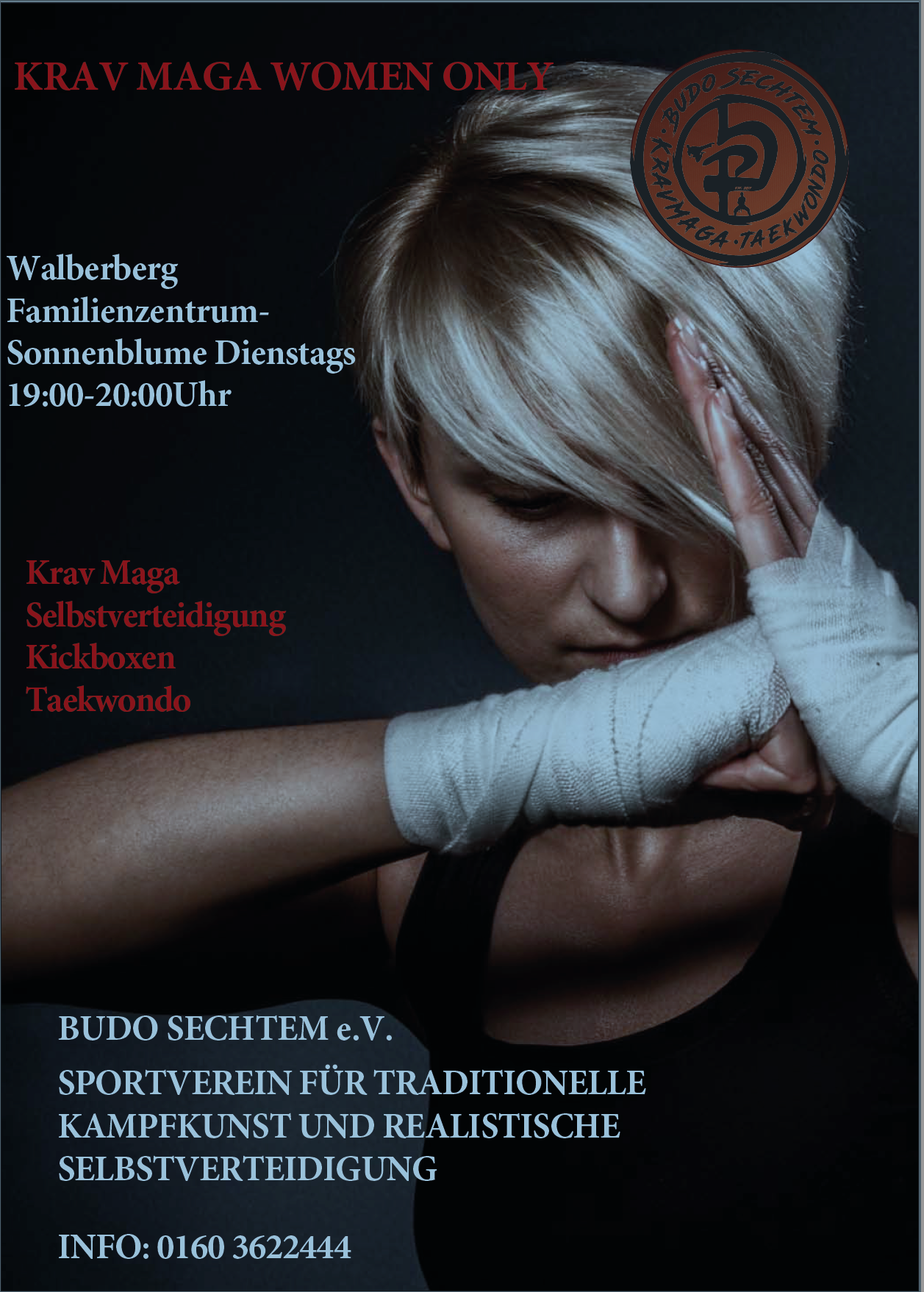 Budo Sechtem - Frauen Selbstverteidigungsgruppe ein voller Erfolg - Plakat