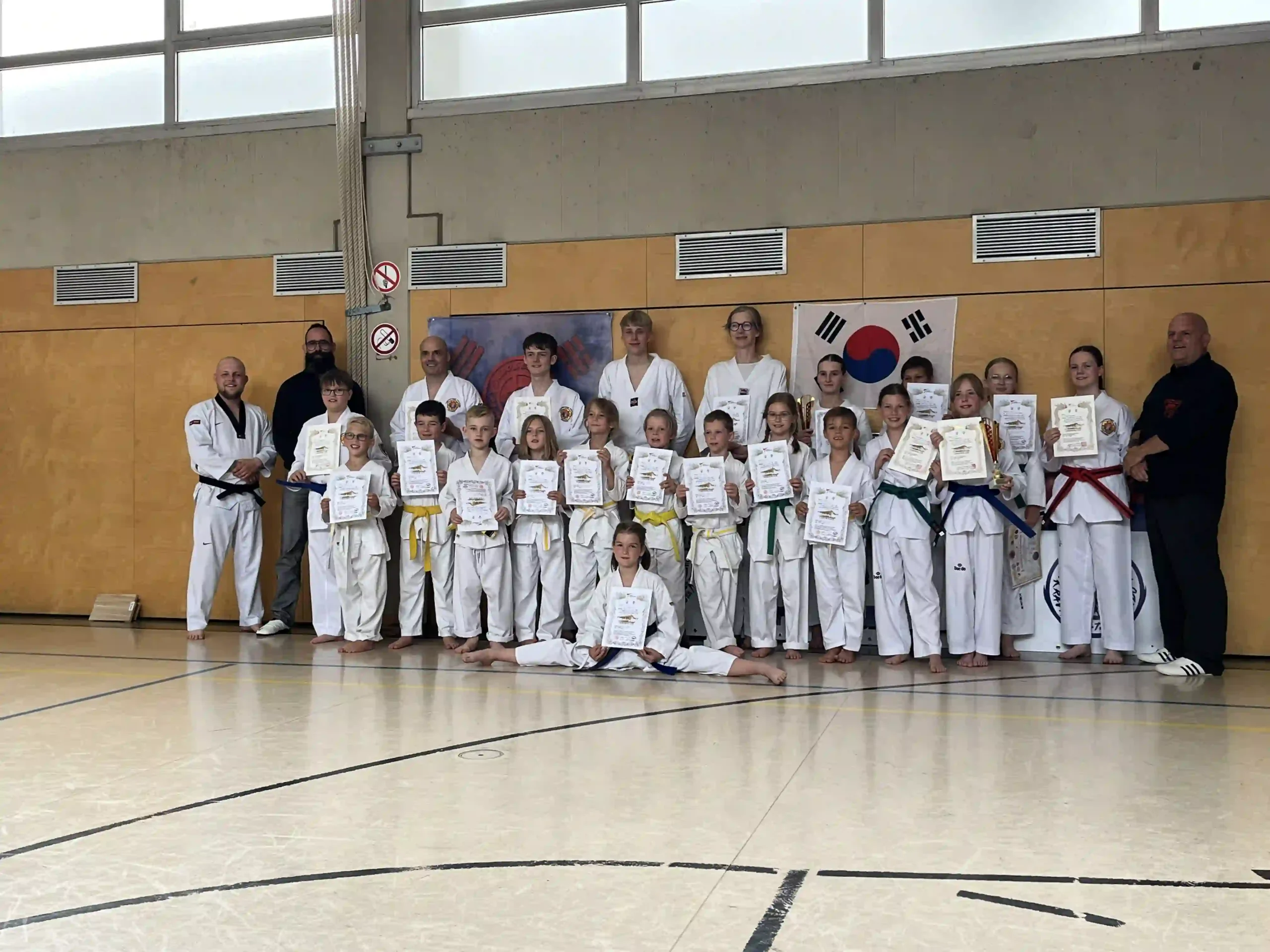 Budo Sechtem-Prüfung-Taekwondo-Juni-2024-Bornheim-Bild2