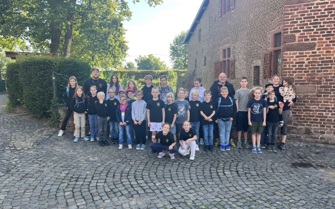 Besuch der Krav Maga Kids im Bubenheimer Spieleland am 06.09.2025
