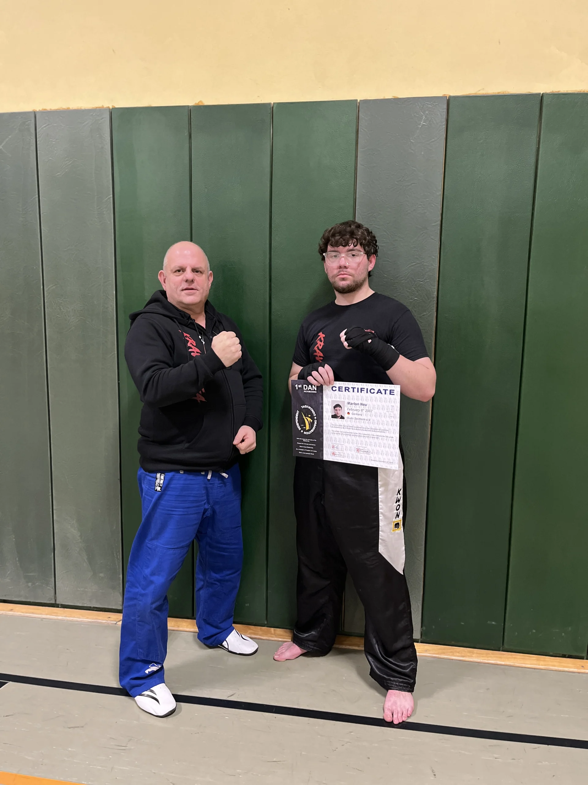 Budo-Sechtem-Bornheim-Kickbox-Prüfung-Dezember- 2025-Bild-1