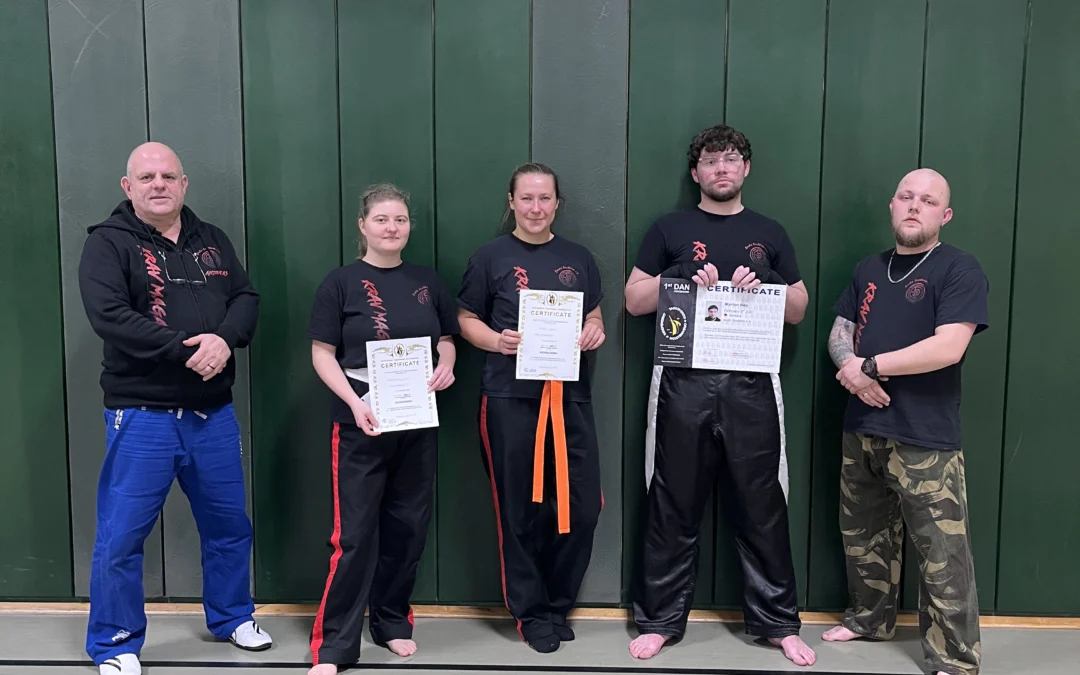Kickboxprüfung beim Budo Sechtem e.V.