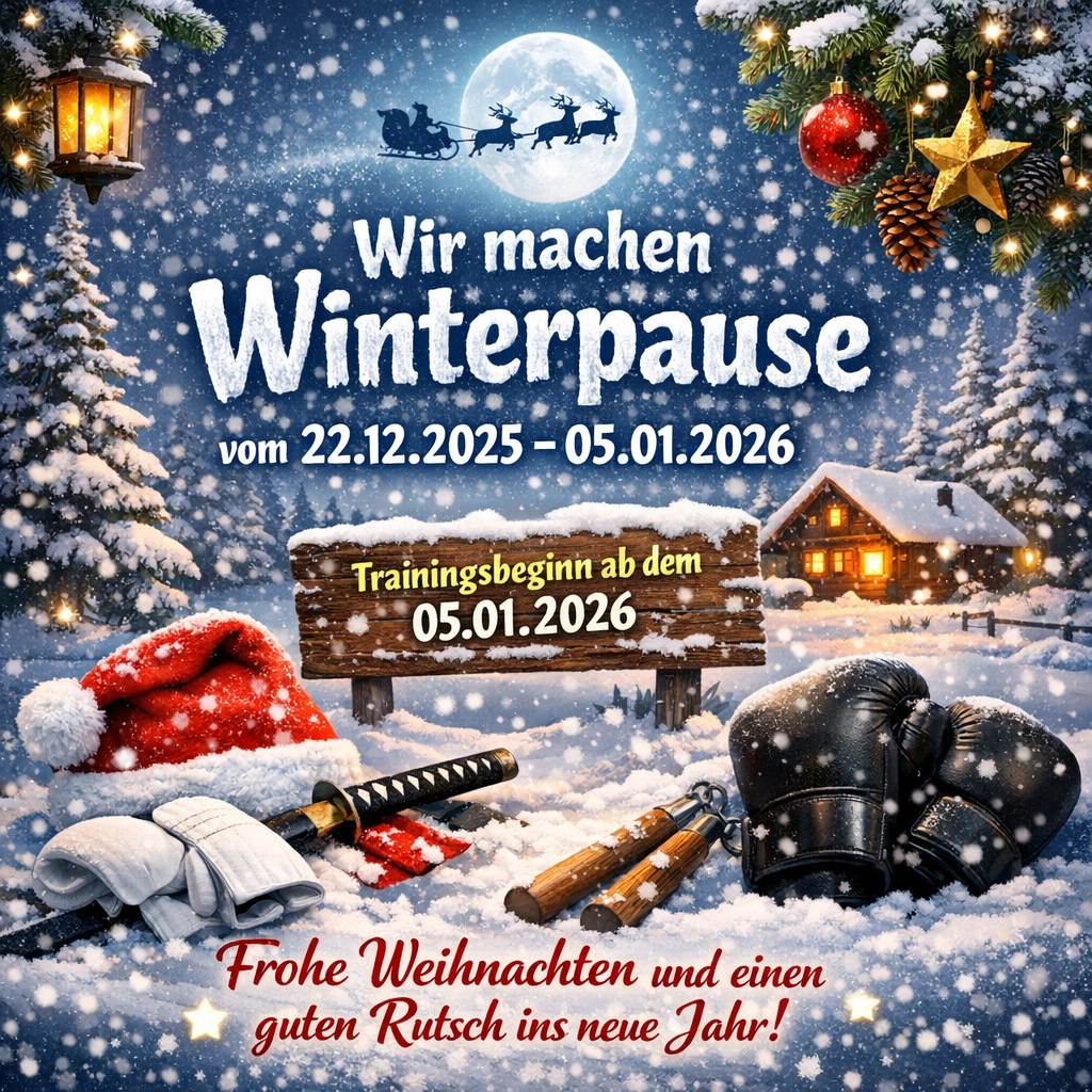 Frohe Weihnachten und Winterpause 2025